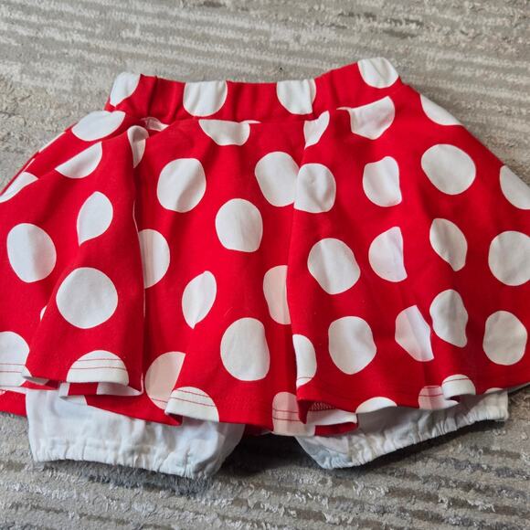 Disney Resort Tokyo Minnie Mouse Skirt Petti Skirt Shorts Costume Girl's US 5 - Picture 3 of 4